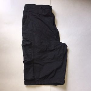Gray Cargo Shorts